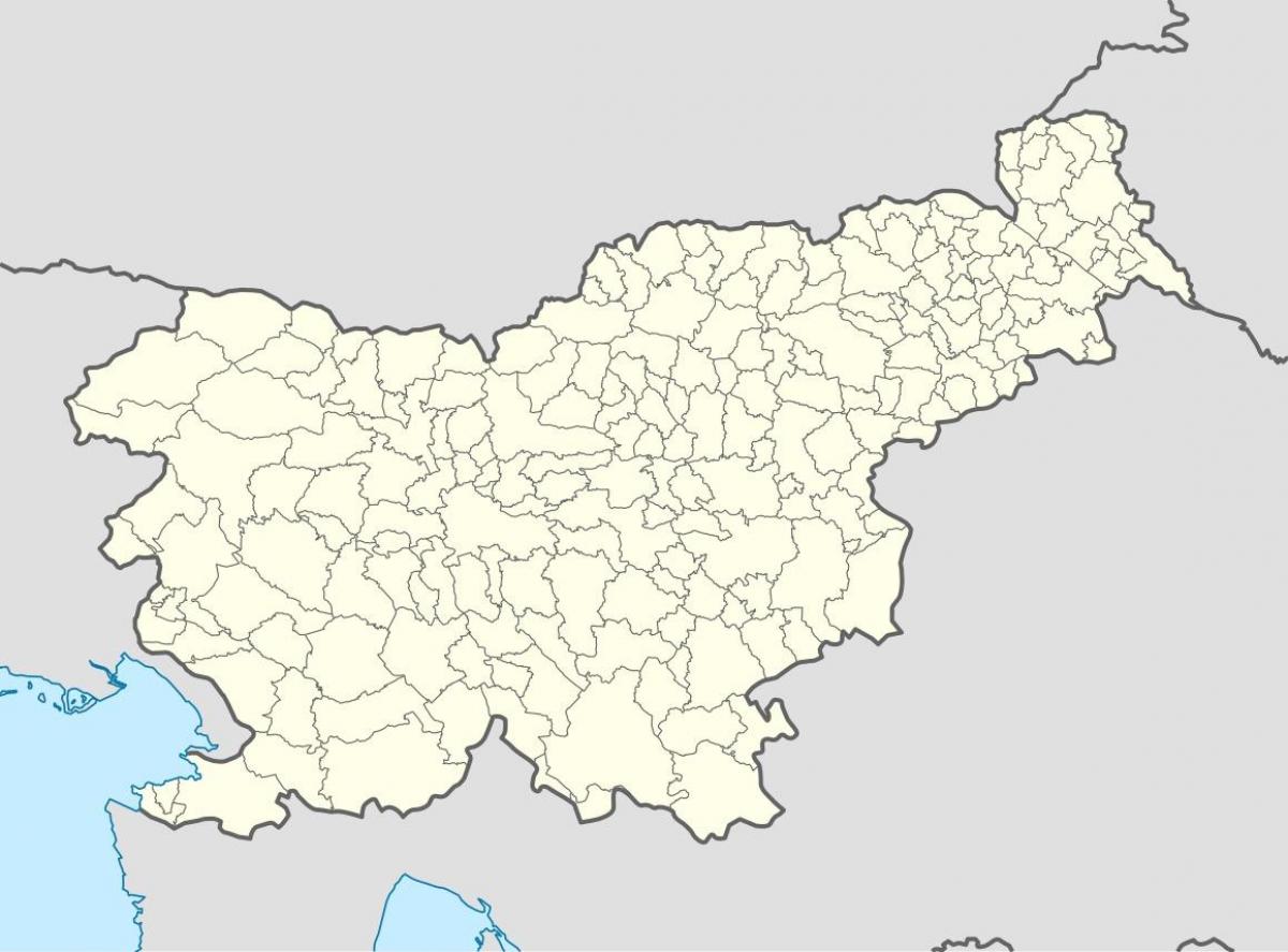 Slovenia mapa ng lokasyon